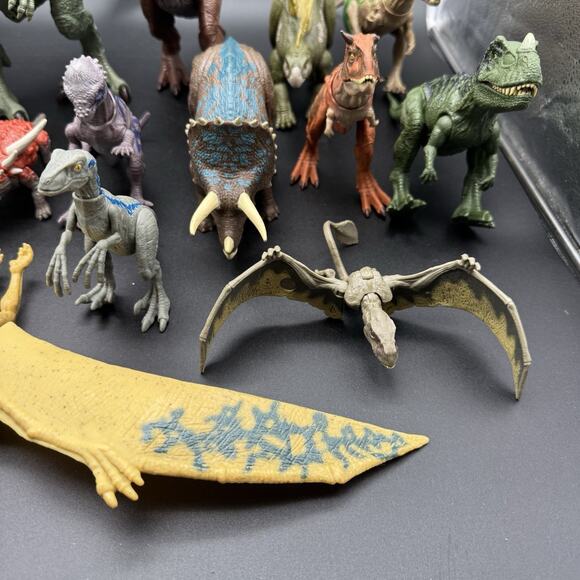 Huge Lot Of Jurassic World Dinosaurs Figures Collection Lot Of 23 Pre Owned - Picture 8 of 8